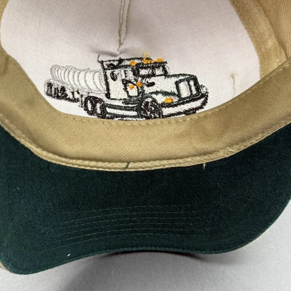 Unruh Brothers Inc Truckers Hat Cap Performix High Plains Green Tan Embroidered